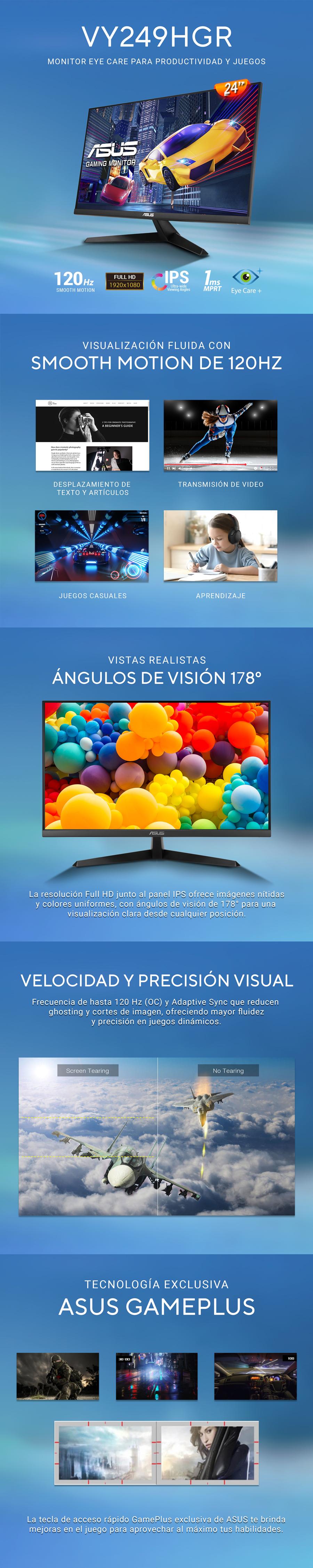 Monitor Asus Eye Care 24