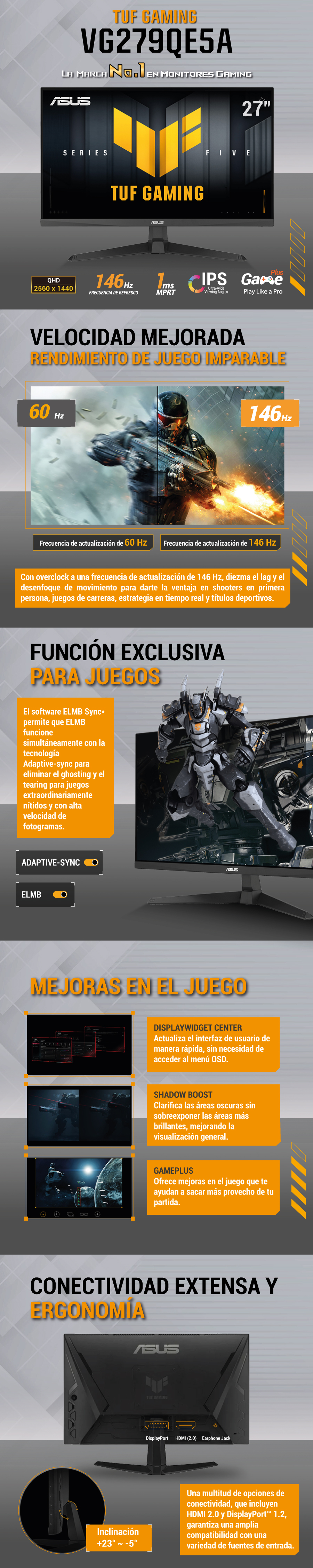 ASUS TUF Gaming VG279QE5A