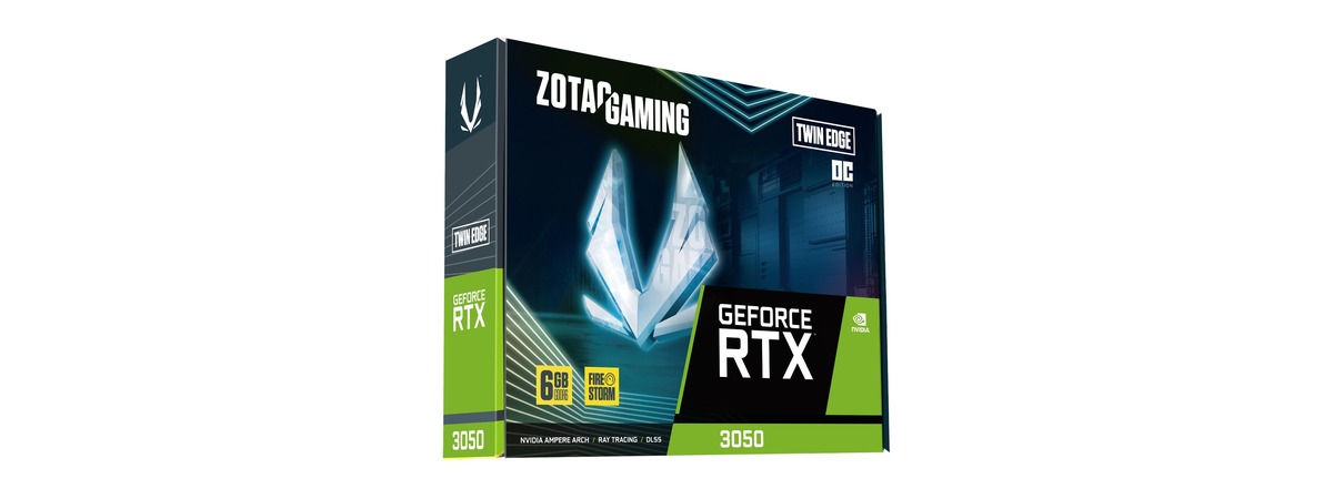 ZOTAC GAMING RTX 3050 imagen final del producto
